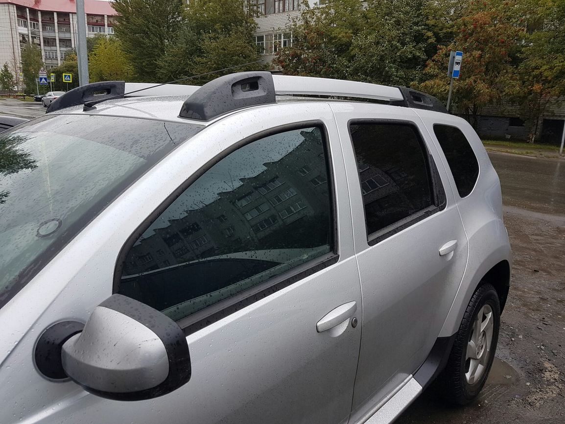  Каркасные автомобильные шторки - Renault Duster (1) (2010-наст.время) Внедорожник 5 дв. Комплект на передние двери PREMIUM - фото